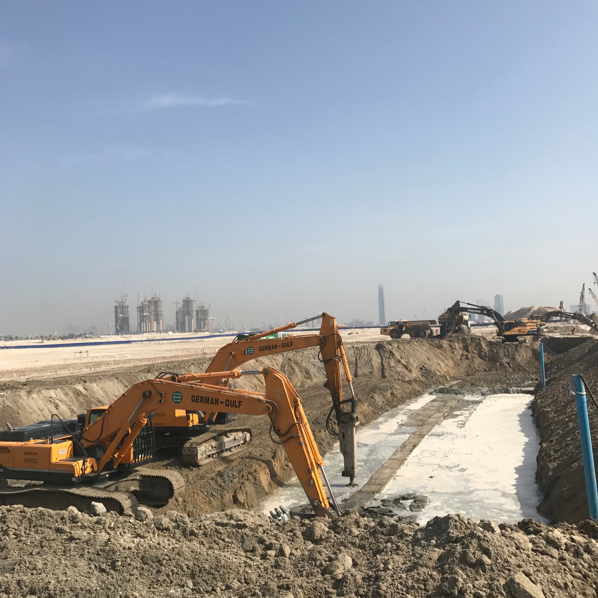 Rock Works & Waterfront service by USF Grand Constructions in Dubai UAE