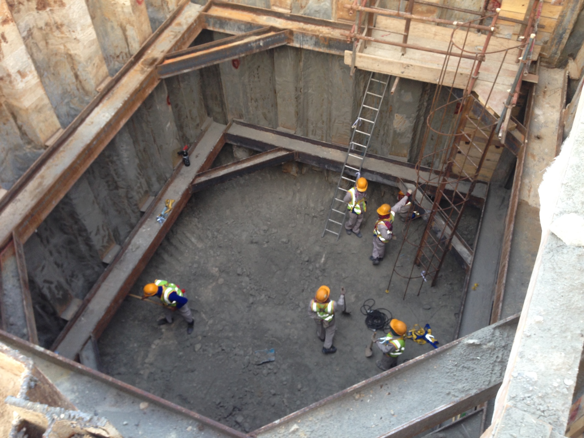 Foundation Pit Excavation - USF GRAND Constructions LLC project site in UAE